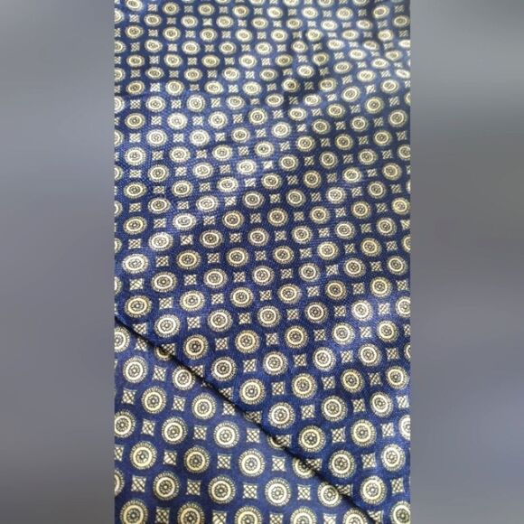 Satin Reversible Long Fringe Formal Scarf Men's - Picture 2 of 14